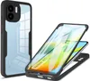 A phone case is shown, with one case displayed on the left and another case with a phone inside shown on the right. Produktbild-Vorschau