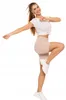 MORAJ BEIGE Nahtlose Radsportleggings für Damen, hoher Produktbild-Vorschau 3