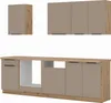 Küche ARIA K-AR Basic 250 cm Anti Fingerprint Küchenzeile Produktbild-Vorschau 6
