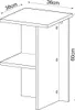 Skye Decor, Leray - Travertine, table de chevet, travertin, Voir les images du produit 5