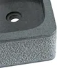 Waschbecken Naturstein Basalt ca. 45x30x15 cm Waschtisch Produktbild-Vorschau 7