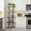 Relaxdays Standregal, HxBxT: 143 x 38 x 24 cm, 5 offene Produktbild-Vorschau 5