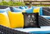 MuchoWow® Outdoor Kissen - Tiger - Tiere - Schwarz - Weiß - Produktbild-Vorschau 4