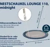 Nestschaukel Lounge 110, midnight blau Náhľad obrázku produktu 2