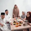 1 kus Ramadán dekorace lucerna Eid Mubarak dekorace Led Náhled obrázku produktu 7