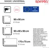 Spirella 7610583284976, Rovná tyč na záves, Hliník, Biela, Náhľad obrázku produktu 2