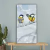 MuchoWow® - Leinwandbilder - Vogel - Kohlmeise - Winter - Produktbild-Vorschau 4