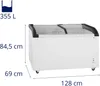Expondo Royal Catering Mrazák - 355 l Náhled obrázku produktu 6