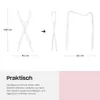 Hylat Baby Babywanne mit Gestell Rosa Produktbild-Vorschau 3