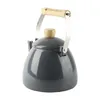 Emaille Wasserkocher Lucjan 2L – Grau, Klassisches Design, Produktbild-Vorschau 2