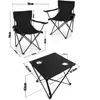BigDean 2 Stück Campingstühle & Campingtisch faltbar – Produktbild-Vorschau 6