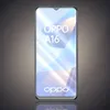 A digital rendering of a smartphone with a promotional wallpaper. Produktbild-Vorschau