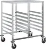 Tablettwagen mit 12 GN-Behältern 75x55x87 cm Edelstahl Produktbild-Vorschau 1