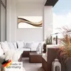 ARTland Wandbild Alu für Innen & Outdoor Welle Größe: Produktbild-Vorschau 5