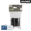 WAGNER Kappen für Stahlrohr rund 4tlg. - Ø 22 / 25 x 25 mm, Produktbild-Vorschau 4