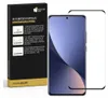 A product package for a phone screen protector is shown next to the phone it is designed for. Produktbild-Vorschau
