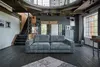 Sofa Ledersofa GIGANT 4 Sitzer 295cm Leder nobile anthrazit Produktbild-Vorschau 1