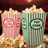 Relaxdays Popcorntüten, 50er Set, gestreift, Retro-Optik, Produktbild-Vorschau 2
