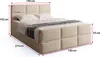 BroMARKT Boxspringbett BOSTON DUO mit 2 Bettkasten, Produktbild-Vorschau 7
