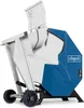 A Scheppach log saw with a blue and white casing, shown against a white background. Produktbild-Vorschau