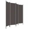 A 4-panel room divider is shown against a white background. Náhľad obrázku produktu