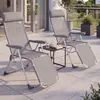 CASARIA® Set da 2 Sedie da Giardino Sdraio Reclinabile 7 Anteprima dell’immagine prodotto 13