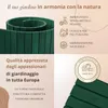 Floranica Bordura per Giardino in legno 30 x 200 cm Verde, Anteprima dell’immagine prodotto 2