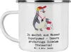 Mr. & Mrs. Panda Motivtasse Superpower Schwimmen Trainerin Produktbild-Vorschau 1