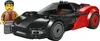 LEGO City Super Voiture Électrique Rouge et Noire 60486 Voir les images du produit 10