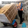 Wiltec Roue complète 4.00-8 pour Diable – 400 x 400 x 100 Voir les images du produit 2