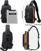 Brusttasche Herren Sling Bag,Passwortschutz Anti-Diebstahl Produktbild-Vorschau 6