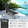 tectake® Aluminium Sonnenliege Aurelie gepolstert, klappbar Produktbild-Vorschau 2