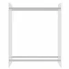 vidaXL Porta legna trasparente 80x35x100 cm in vetro Anteprima dell’immagine prodotto 8