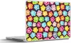 MuchoWow® Laptop Aufkleber Sticker Cover Mädchen - Blume - Produktbild-Vorschau 1