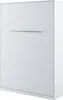 A white wall bed unit is shown from a three-quarter side view against a white background. Produktbild-Vorschau