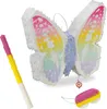 Relaxdays Piñata papillon, avec bâton et masque, piñata Voir les images du produit 1
