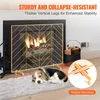 SucceBuy Ekran kominkowy, 980 x 758 mm, ekran iskrowy z Podgląd zdjęcia produktu 5