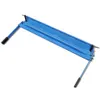 A blue metal sheet bending machine with black handles, shown against a white background. Náhled obrázku produktu