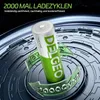 A battery is shown in a futuristic, metallic setting with green accents. Produktbild-Vorschau