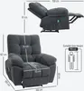 HOMCOM Elektrisch Relaxsessel Massagesessel mit Produktbild-Vorschau 3