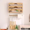 Folienschneider, 3 in 1 Folienspender mit Haken, Wand Produktbild-Vorschau 9