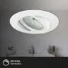 Lampade da incasso a LED dimmerabili orientabili set da 3 Anteprima dell’immagine prodotto 4