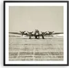 Gerahmtes Poster - Schwarzer Rahmen - Flugzeug alt Bomber - Produktbild-Vorschau 1