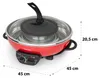 Klarstein Szechuan - hot pot (5L) a gril, 1350 W/Ø 38 cm, Náhled obrázku produktu 9