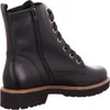 A side view of a black leather boot. Produktbild-Vorschau