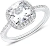 925er Silber Verlobungsring mit Zirkonia von JEWLIX Produktbild-Vorschau 1