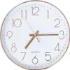 vidaXL Orologio da parete 30 cm oro rosa Anteprima dell’immagine prodotto 1