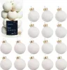 Weihnachtskugeln Glas 3,5cm 16 Stück - Wollweiß Produktbild-Vorschau 4