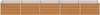 vidaXL Hochbeet Hellbraun 400 x 80 x 45 cm Verzinkter Stahl Produktbild-Vorschau 5