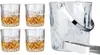 No-Brand-Whisky-Set aus Glas mit 4 Gläsern, Eiskübel und Produktbild-Vorschau 1